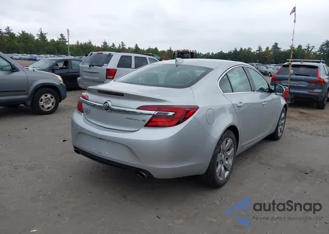 2015 Buick Regal Turbo из США, поврежденный, VIN 2G4GK5EX5F9214522